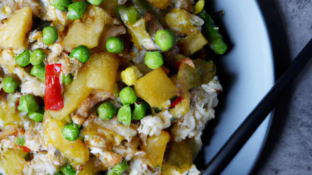 Bào Cài Fàn (爆菜飯) – Gebratener Reis mit Kohl image