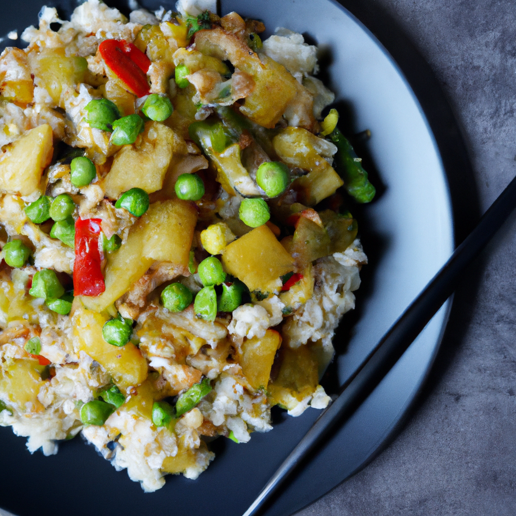 Bào Cài Fàn (爆菜飯) – Gebratener Reis mit Kohl