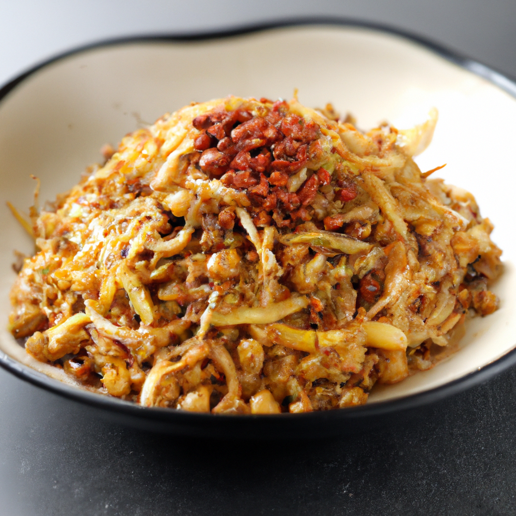 Yóu Fàn (油飯) – Klebreis mit Sojasauce