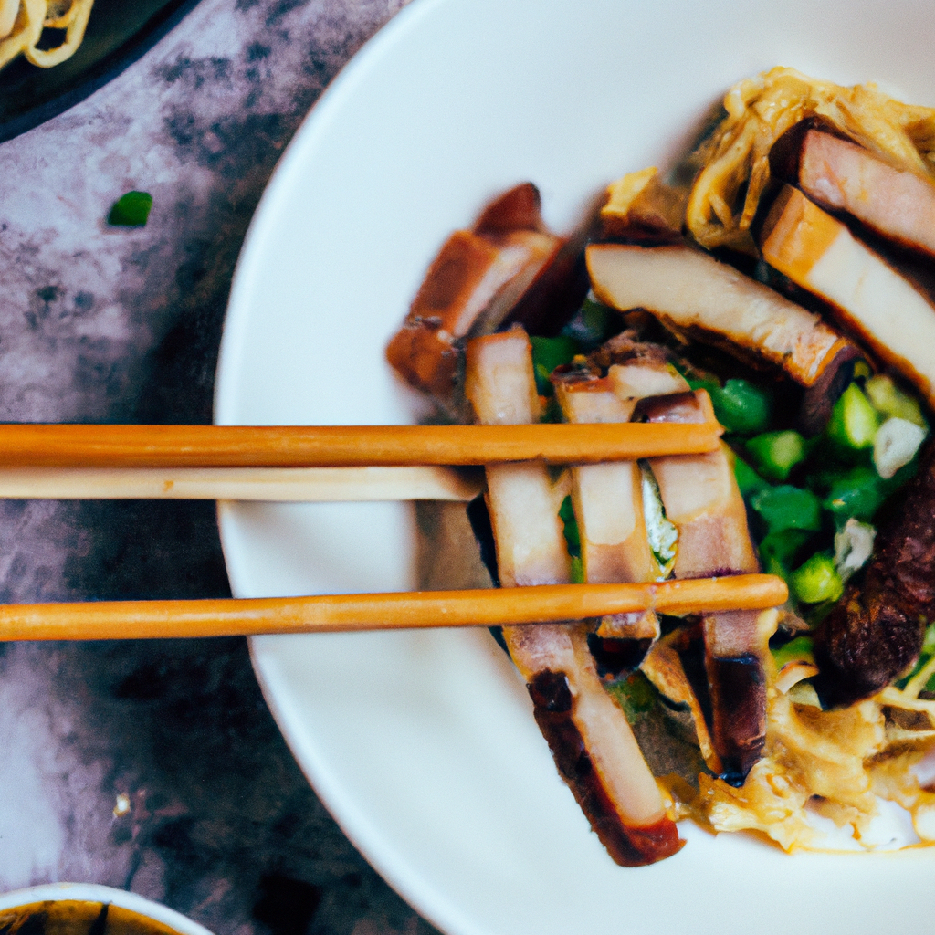 Dàzhàng Miàn (大腸麵) – Nudeln mit Schweinedarm