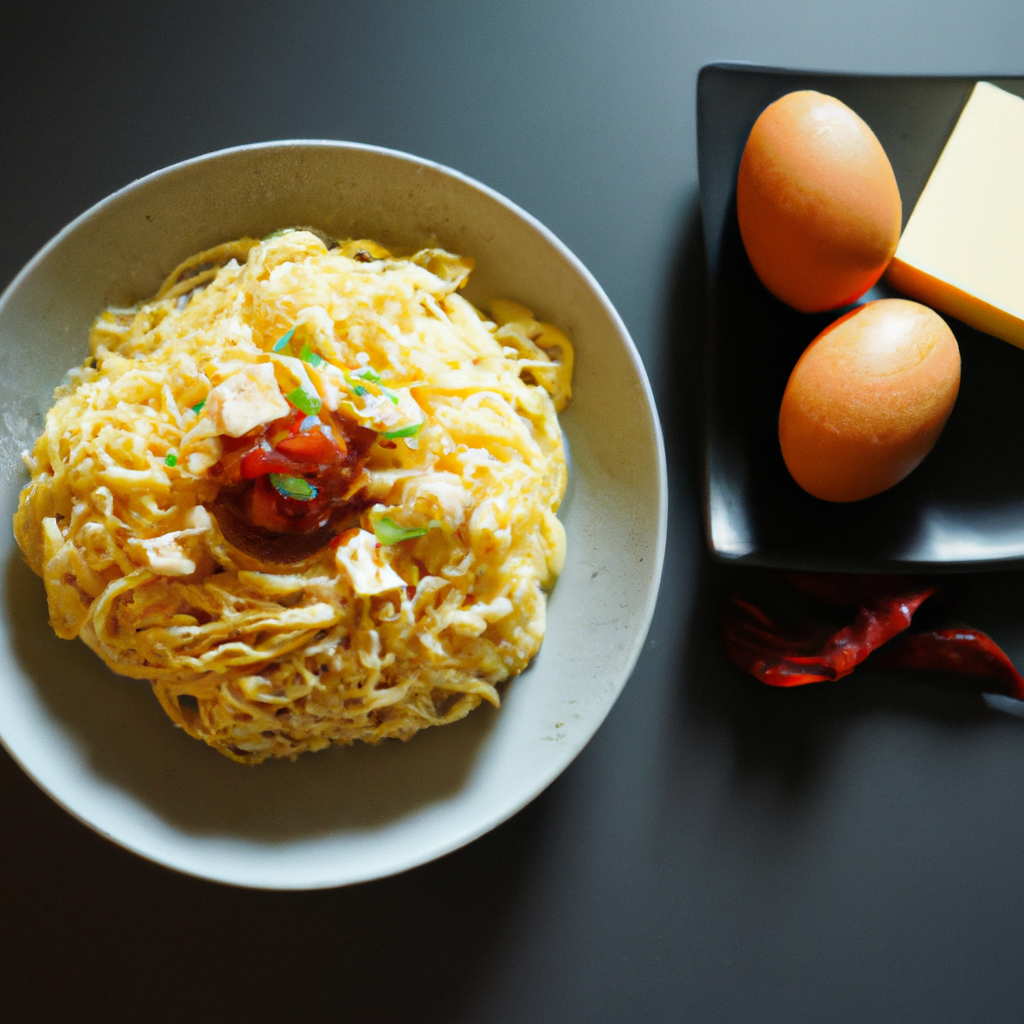 Lǔ Dàn Miàn (滷蛋麵) – Nudeln mit geschmortem Ei