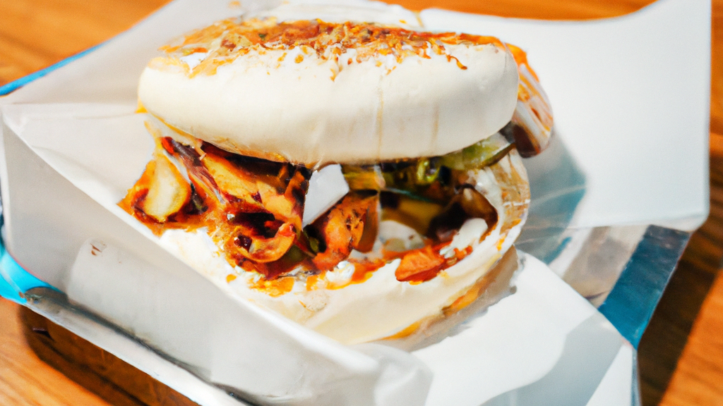 Guà Bāo (刈包) – Taiwanesischer „Hamburger“ mit geschmortem Schweinebauch image
