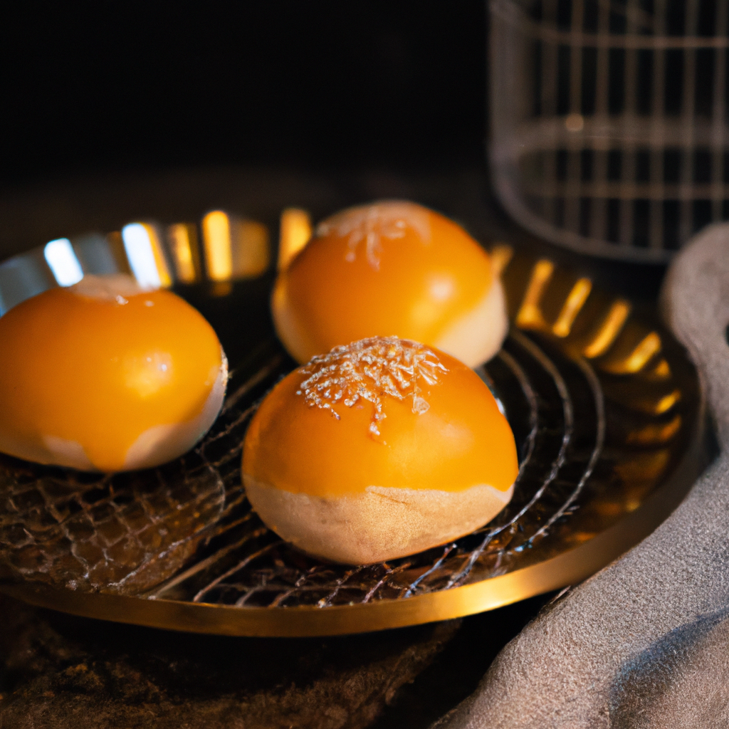 Nǎi Huáng Bāo (奶黃包) – Gedämpfte Brötchen mit Vanillepudding