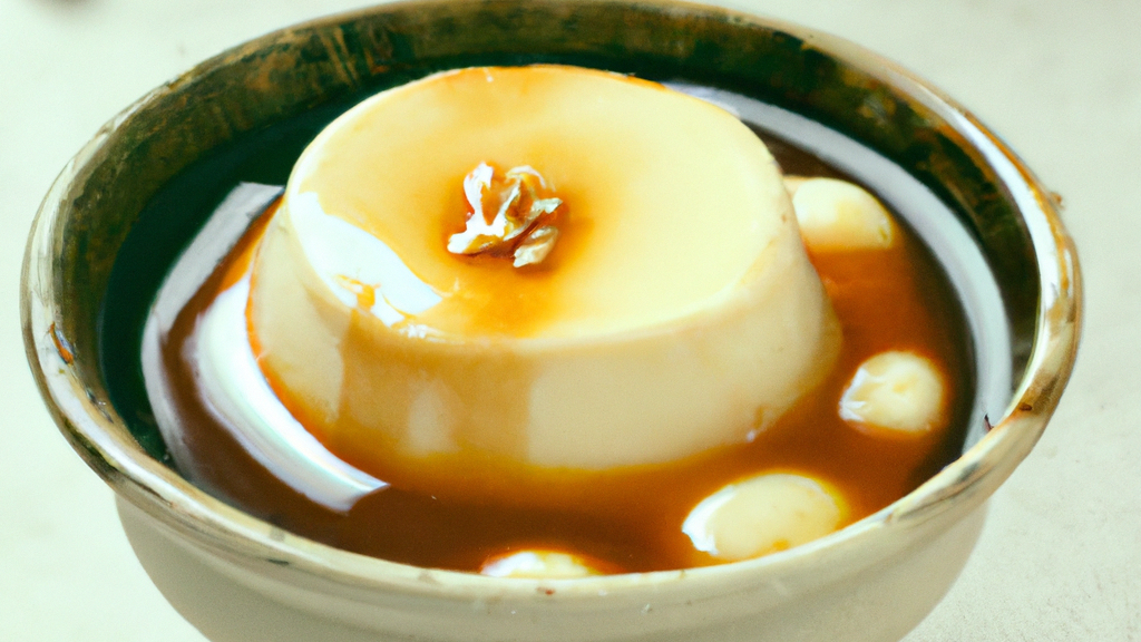 Dòu Huā (豆花) – Tofupudding mit süßem Sirup image