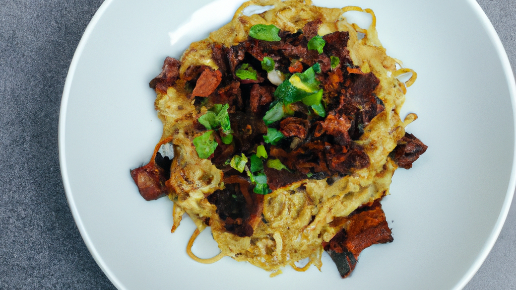 Zhà Ròu Miàn (炸肉麵) – Nudeln mit frittiertem Fleisch image