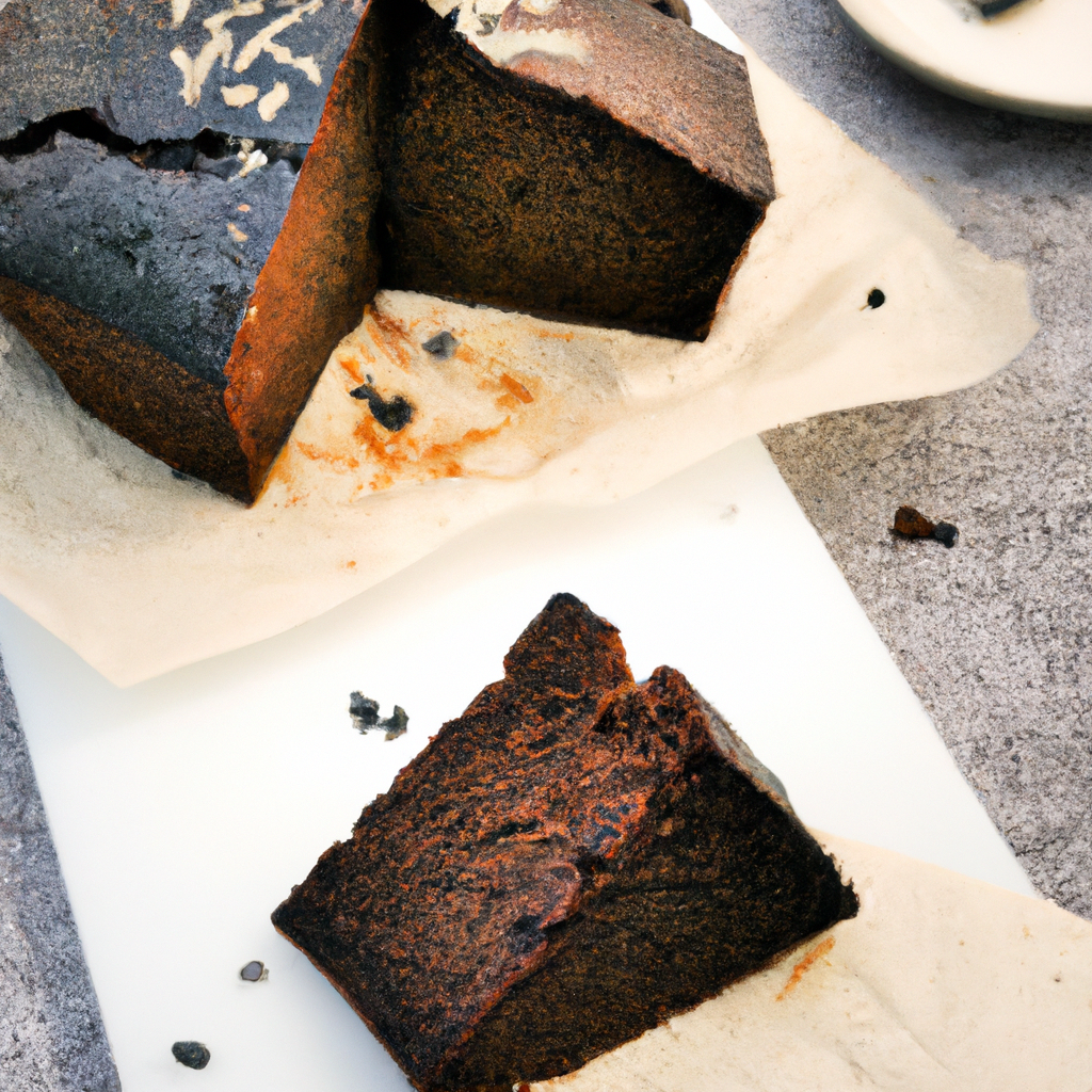 Hēi Zhī Má Dàn Gāo (黑芝麻蛋糕) – Schwarzer Sesam-Kuchen