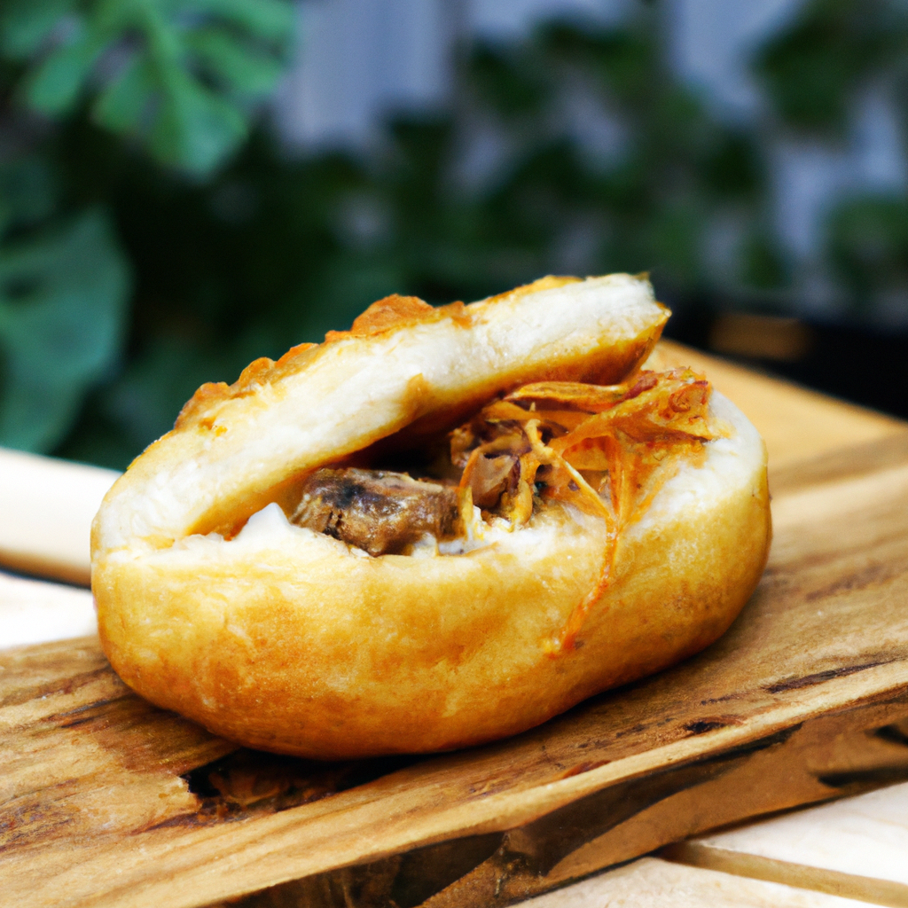 Zhà Ròu Bāo (炸肉包) – Frittierte Fleischbrötchen