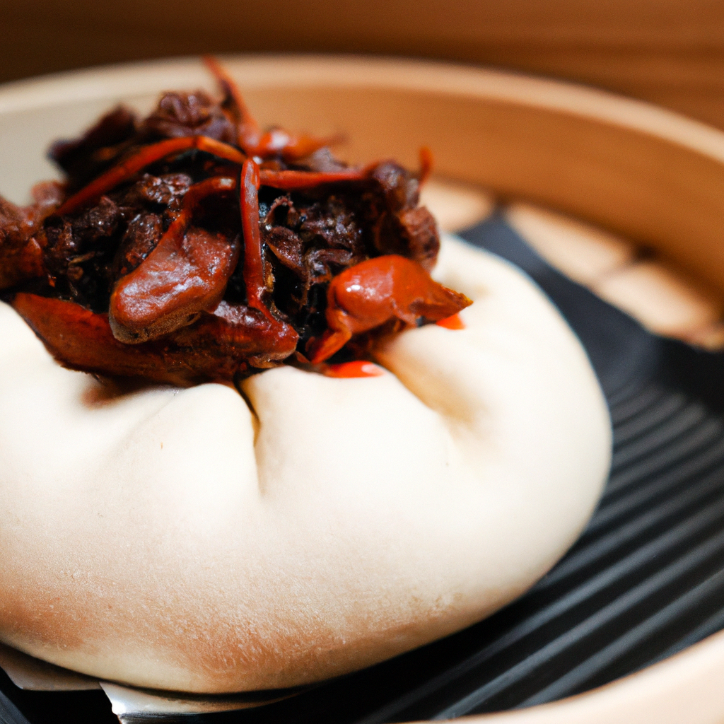 Ròu Sōng Bāo (肉鬆包) – Taiwanesisches Brot mit getrocknetem Schweinefleisch