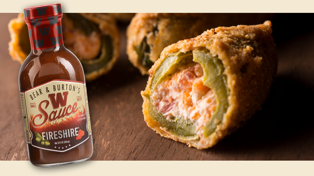 Image of Bear & Burton's Fireshire Chorizo-Stuffed Jalapeños