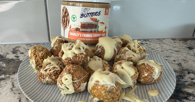 Image of Carrot Cake Fit Butters Energy Protein Bites