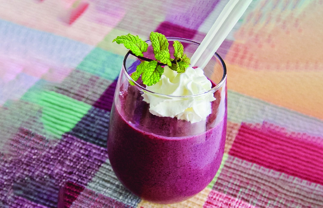 Sour Cherry Berry Smoothie