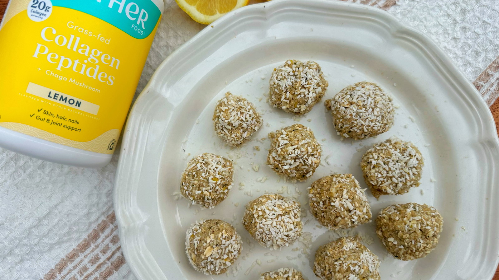 Image of Coconut Lemon Energy Balls