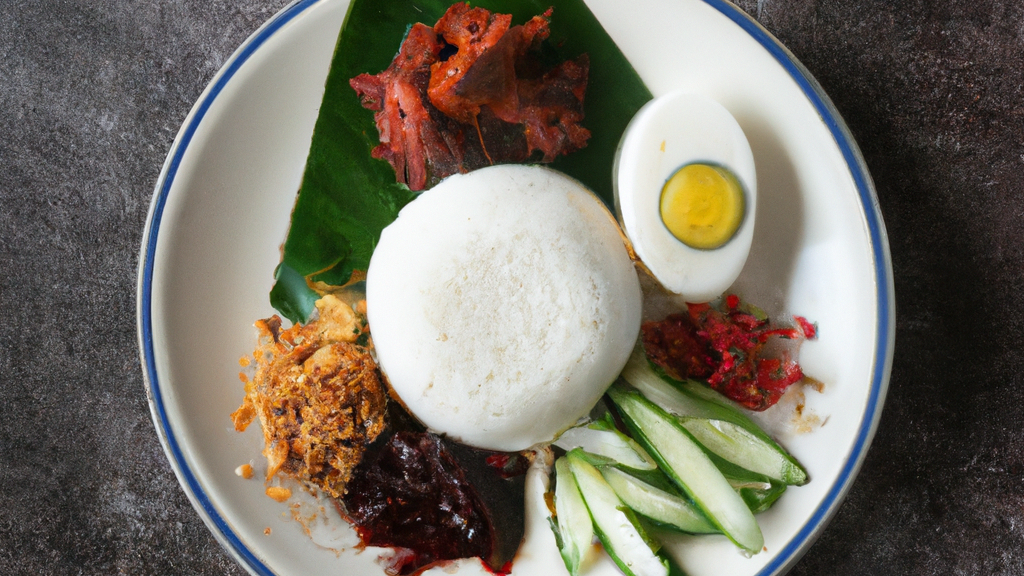 Nasi Lemak – Nationalgericht mit Kokosreis, Sambal & Beilagen image