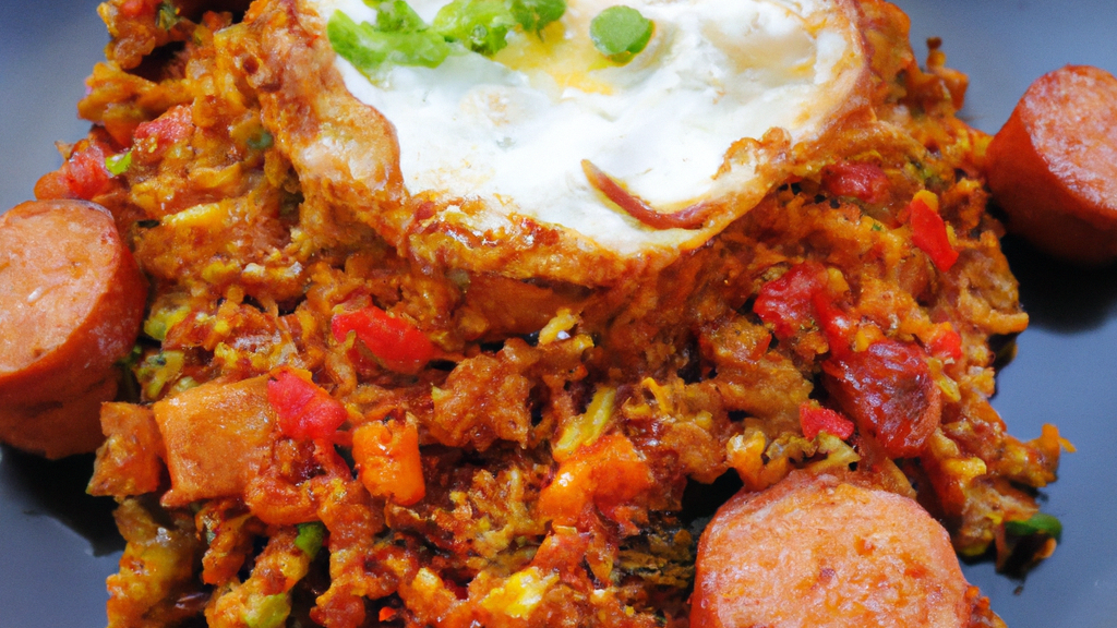 Nasi Goreng Kampung – Würziger malaysischer gebratener Reis image