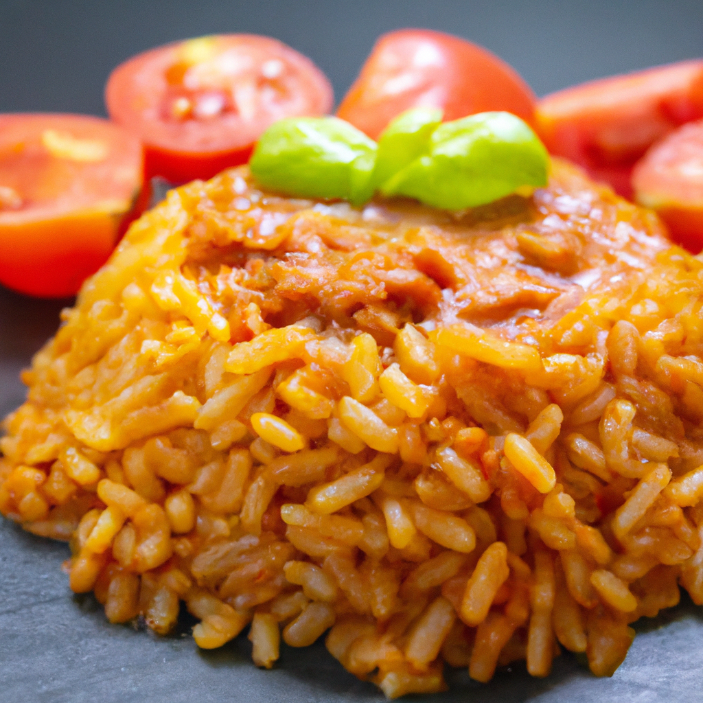 Nasi Tomato – Tomatenreis mit würzigem Fleisch