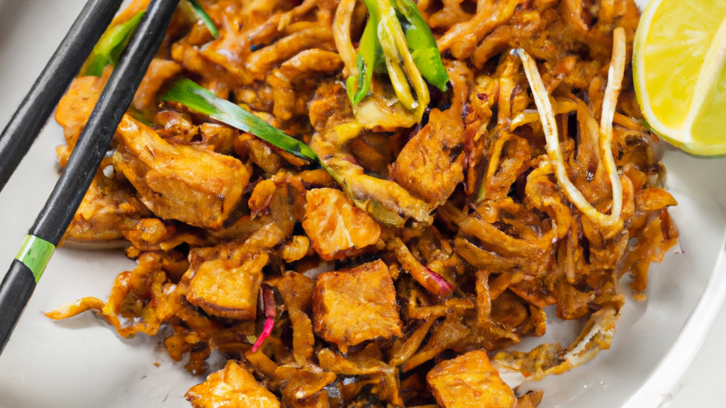 Mee Goreng Mamak – Würzige gebratene Nudeln mit Ei & Tofu image
