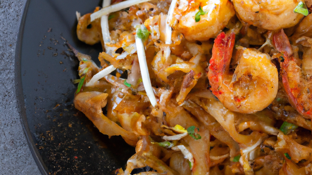 Char Kway Teow – Gebratene Reisnudeln mit Garnelen image
