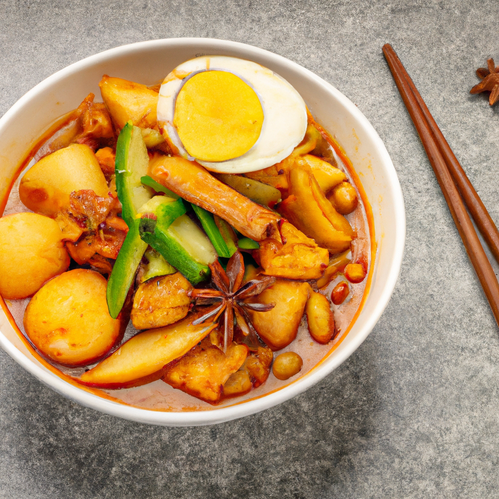 Mee Rebus – Eiernudeln in süß-scharfer Soße