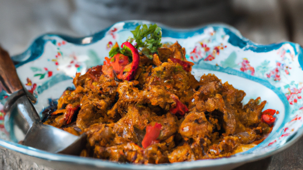 Rendang Daging – Aromatisches, langsam gekochtes Rindfleisch image