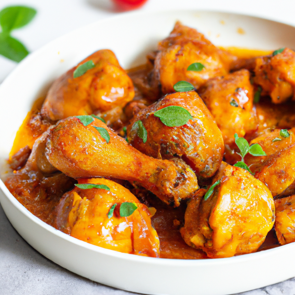 Ayam Masak Merah – Hühnchen in würziger Tomatensauce