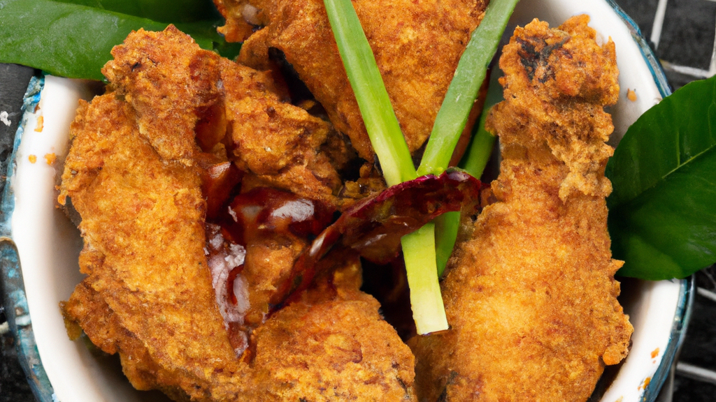 Ayam Goreng Berempah – Knusprig gewürztes, frittiertes Hühnchen image