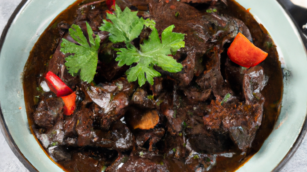 Daging Masak Hitam – Rindfleisch in dunkler Sojasauce image