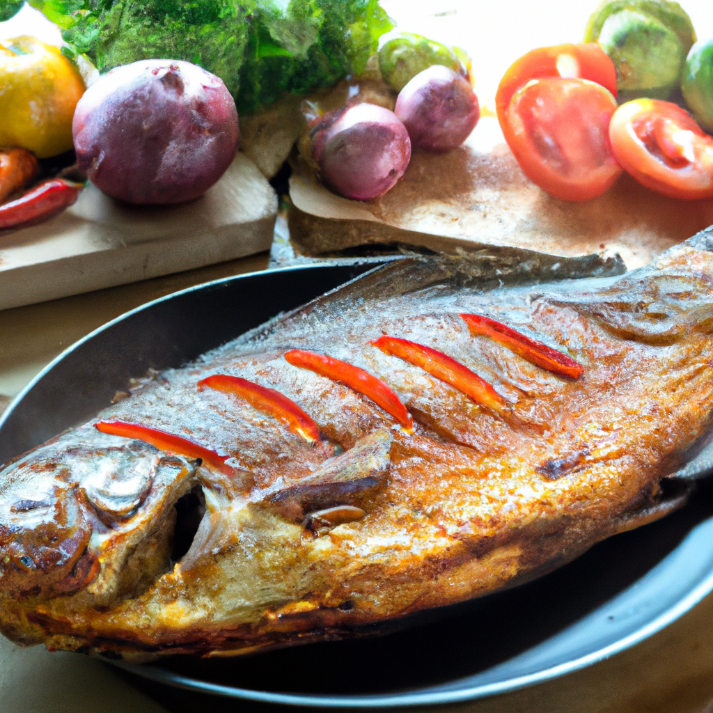 Ikan Bakar – Gegrillter Fisch mit scharfer Marinade