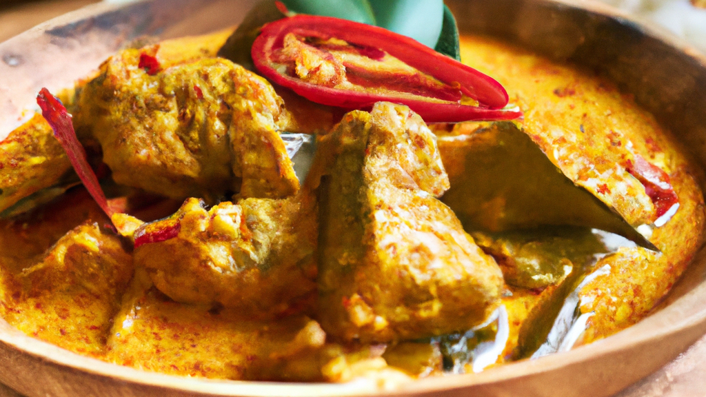 Masak Lemak Cili Padi – Cremiges Kokoscurry mit Fleisch oder Fisch image
