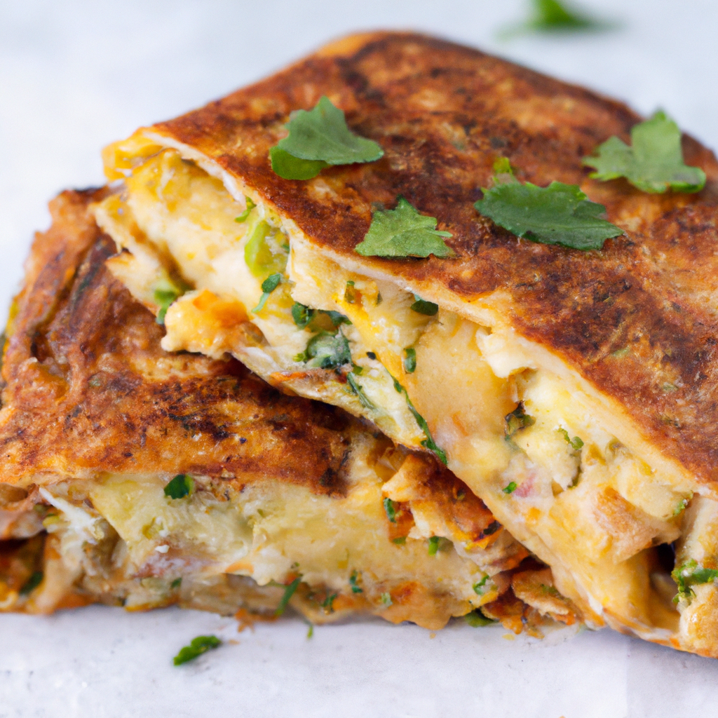 Murtabak – Gefüllte, frittierte Pfannkuchen