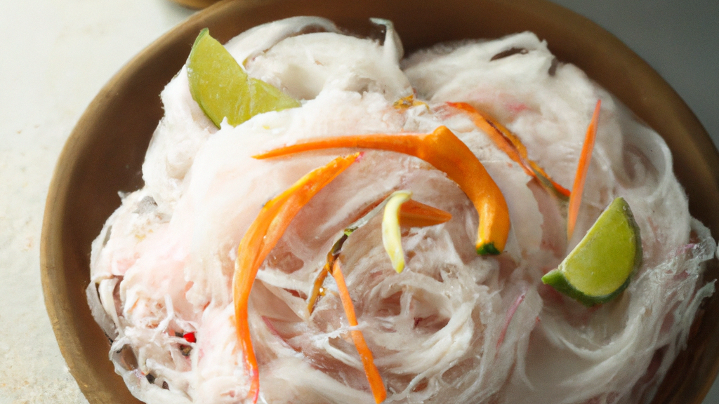 Putu Mayam – Reismehlnudeln mit Kokosraspeln und Palmzucker image