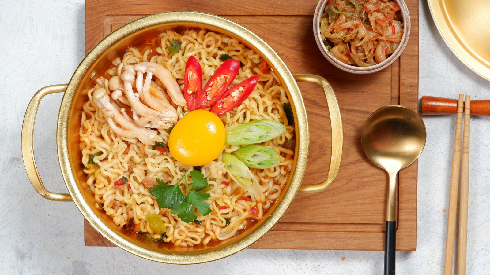 Image of Ramen à la coréenne (Ramyeon)