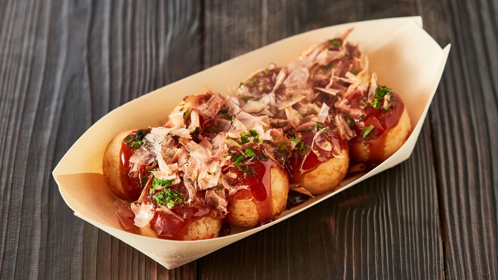 Image of Boulettes de poulpe croustillantes (Takoyaki)