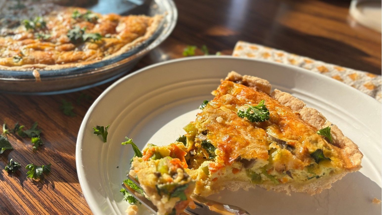 Image of Bold & Bright Breakfast Quiche