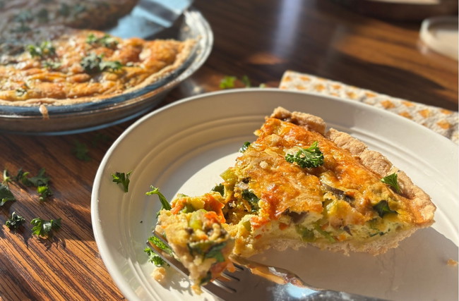 Image of Bold & Bright Breakfast Quiche
