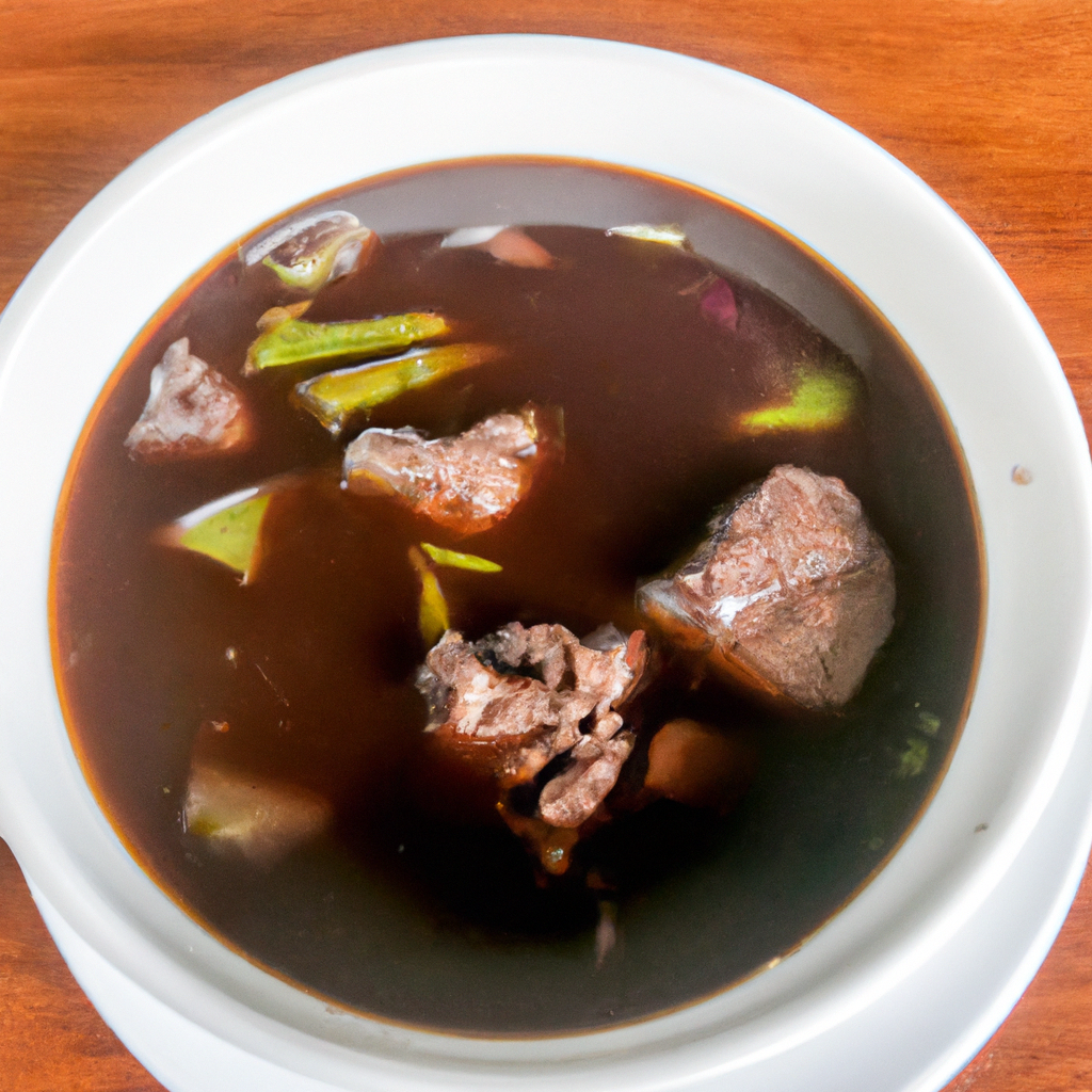 Rawon – Schwarze Rindfleischsuppe aus Ost-Java image