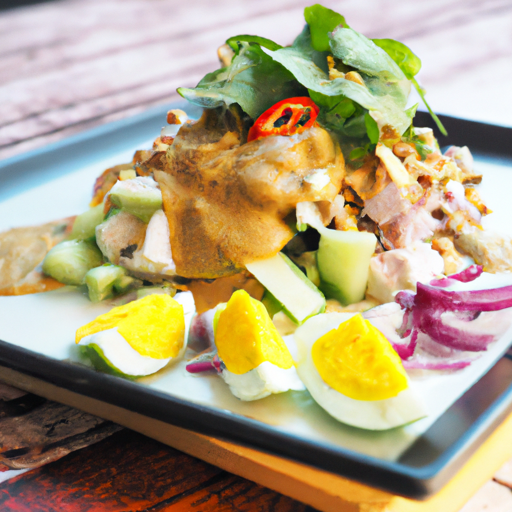 Gado-Gado – Indonesischer Gemüsesalat mit Erdnusssauce image