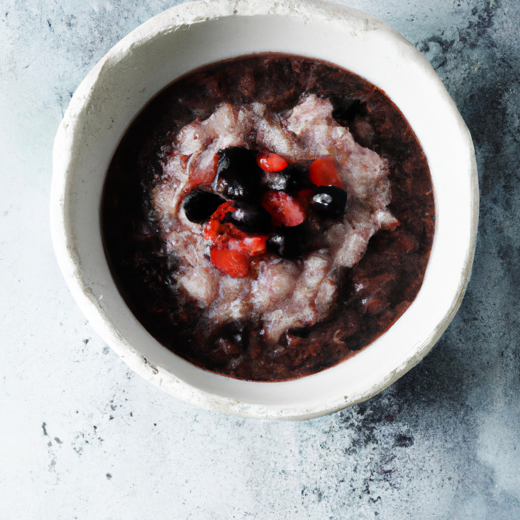 Bubur Ketan Hitam – Schwarzer Klebreis mit Kokosmilch image