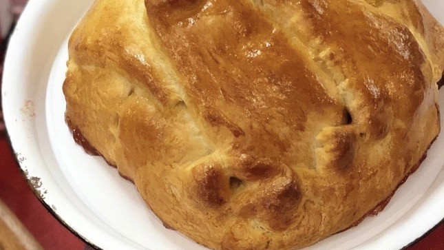 Image of Cherry Almond Baked Brie