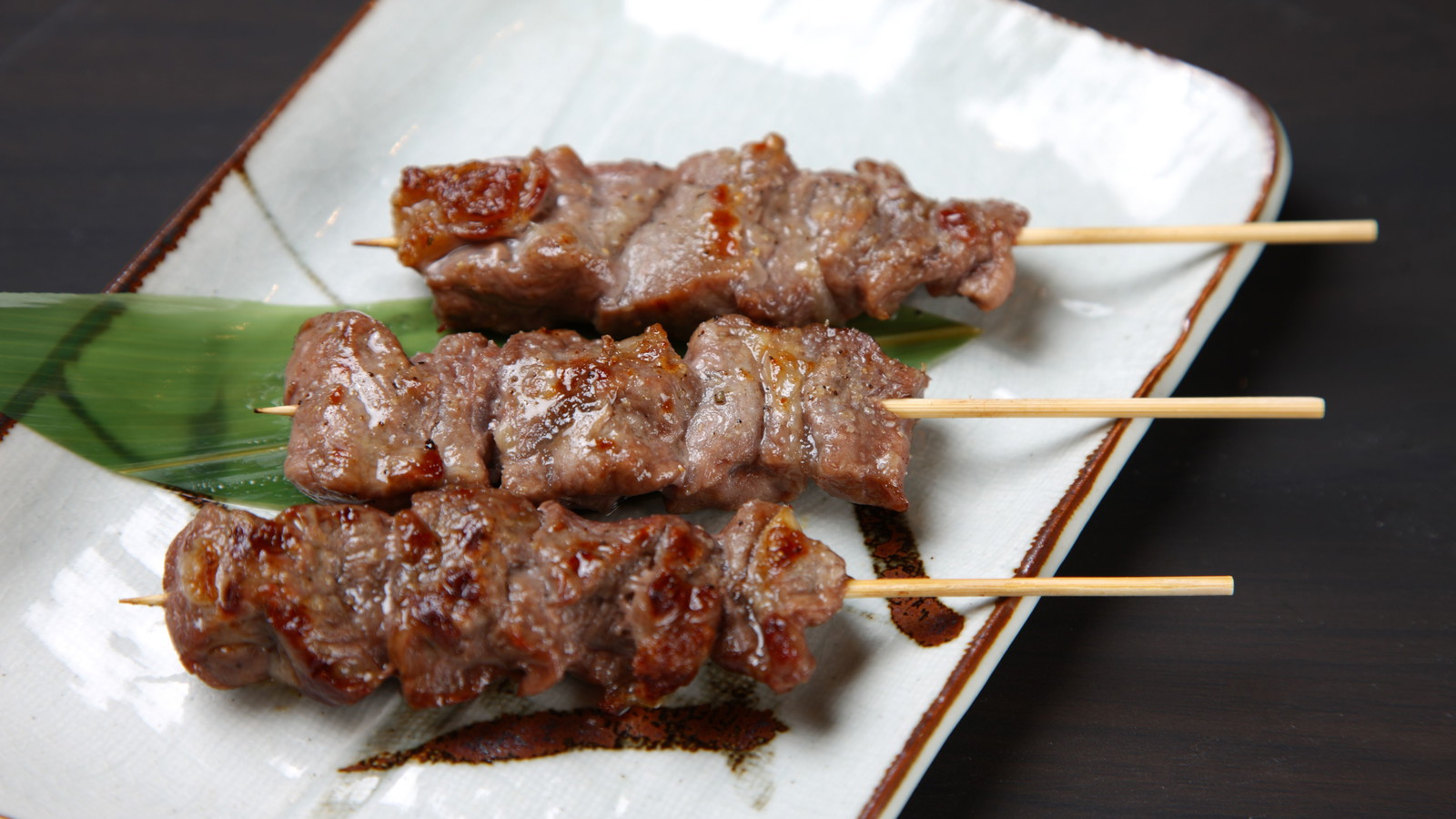 Image of Brochettes de bœuf marinées à la japonaise (Yakiniku)