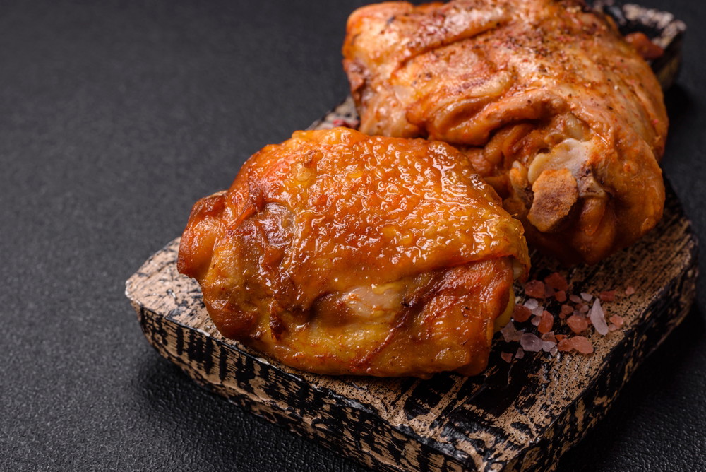 Juicy Air-Fried Chicken Thighs