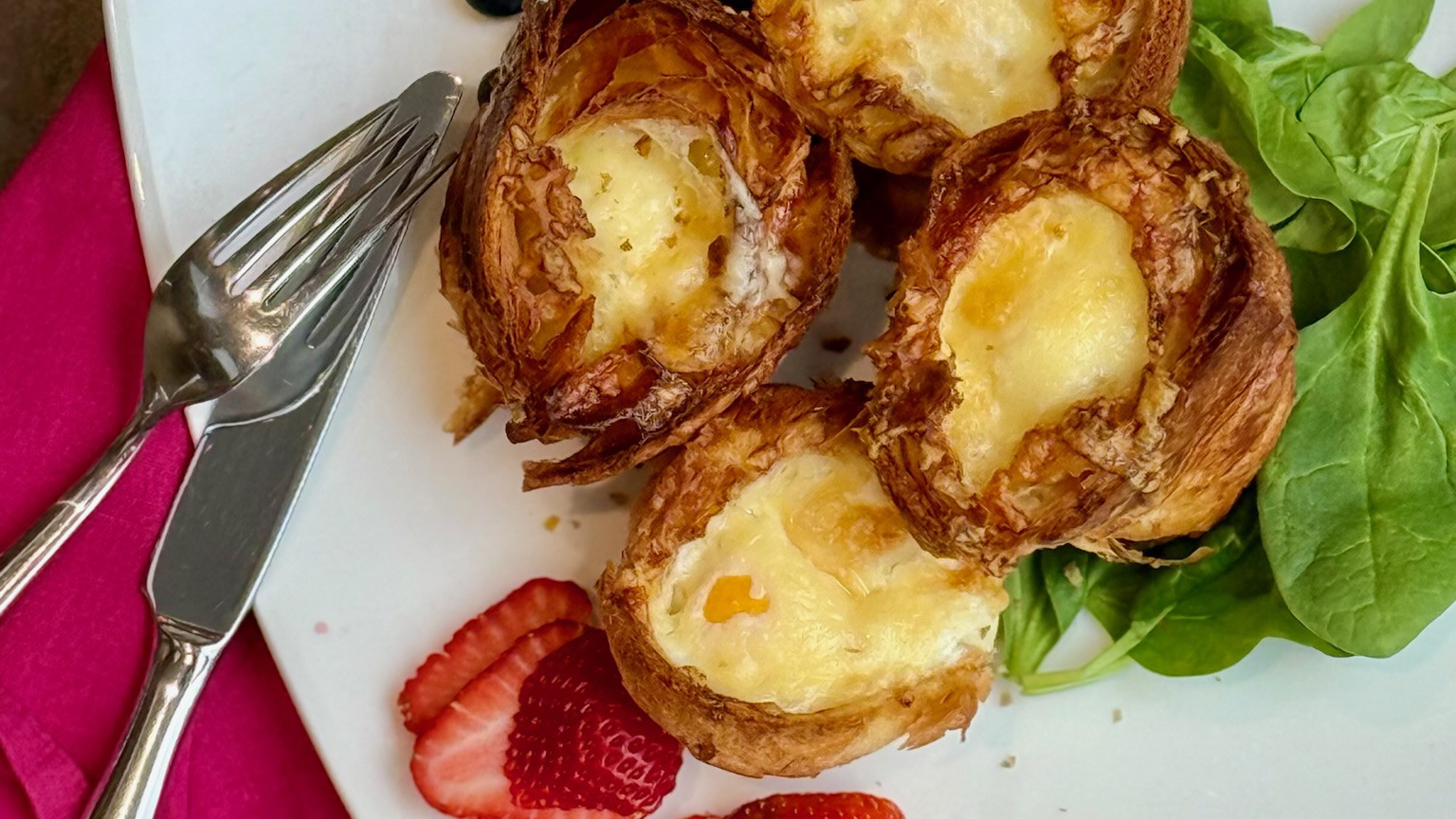 Image of Croissant Egg Boats