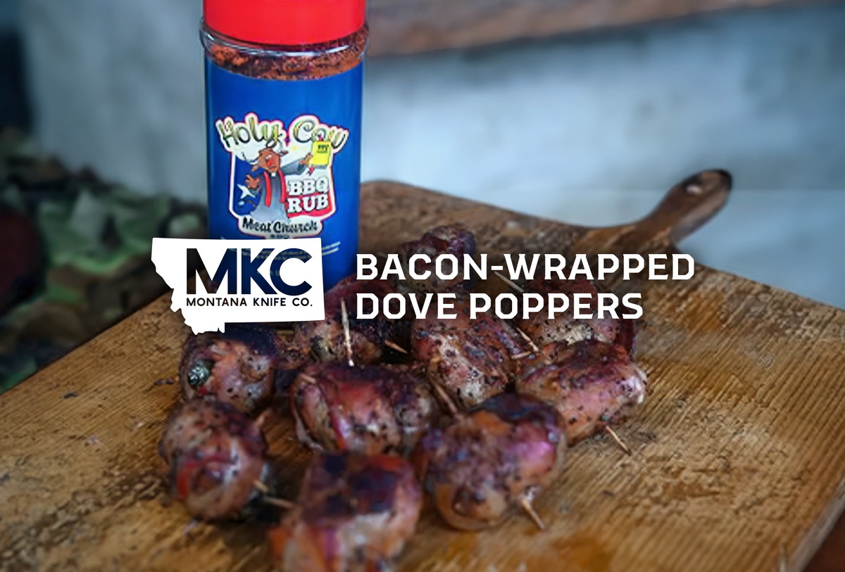 Bacon-Wrapped Dove Poppers