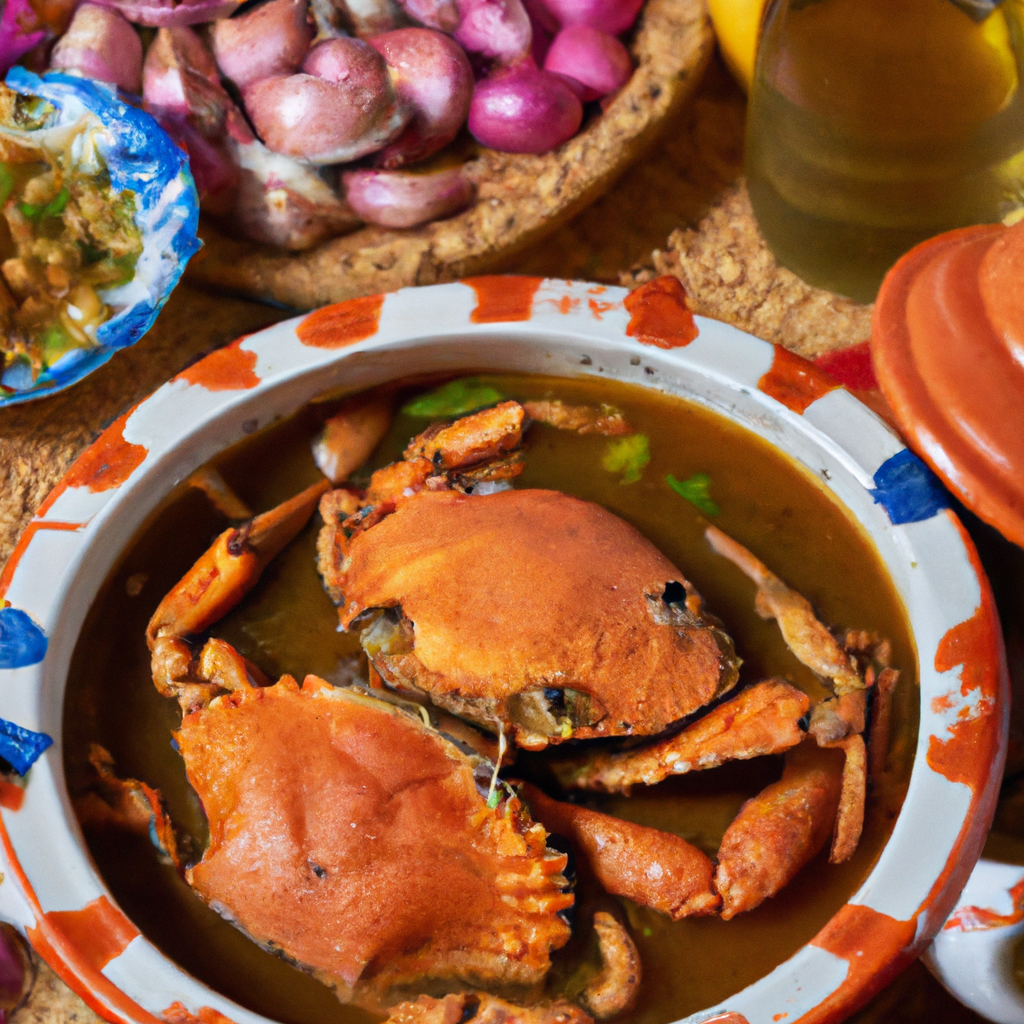 Bai Kdam (បាយក្តាម) – Krabbenreis aus Kep
