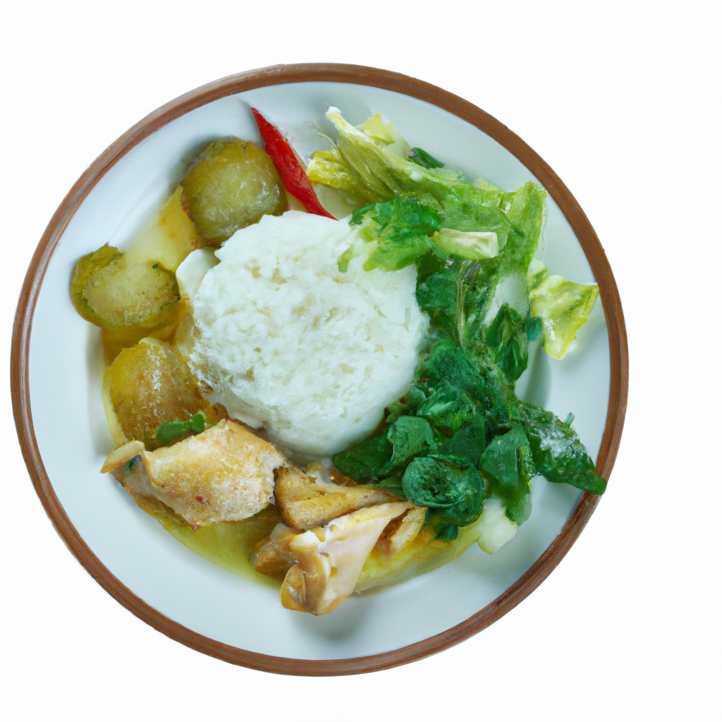 Bai Muan (បាយមាន់) – Hähnchenreis mit Khmer-Kräutern