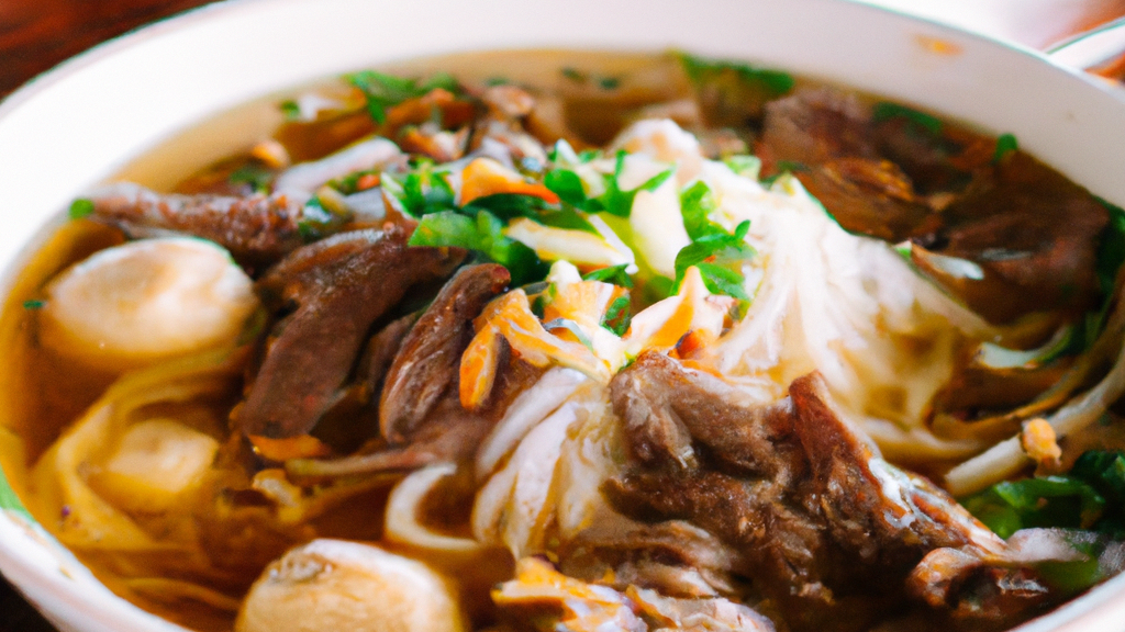 Kuy Teav (គុយទាវ) – Kambodschanische Reisnudelsuppe image