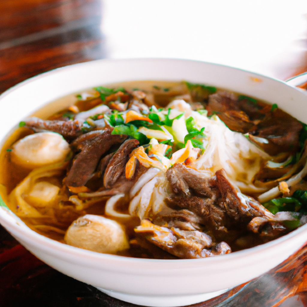 Kuy Teav (គុយទាវ) – Kambodschanische Reisnudelsuppe