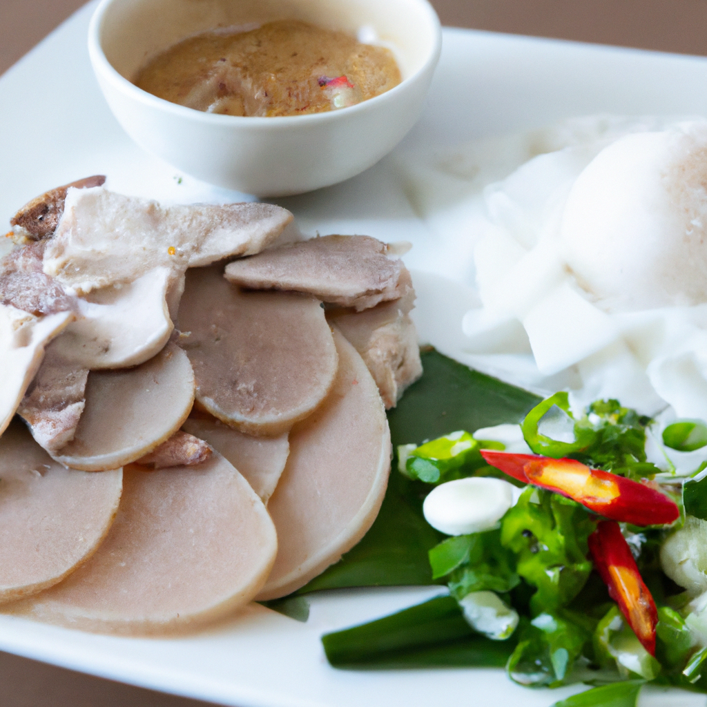 Sach Chrouk Ktis (សាច់ជ្រូកខ្ទិះ) – Schweinefleisch in Kokosmilch