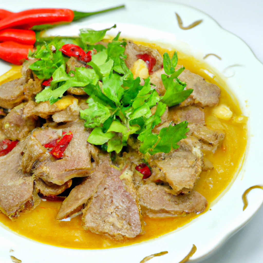 Sach Ko Khor (សាច់គោខោ) – Langsam gekochtes Rindfleisch