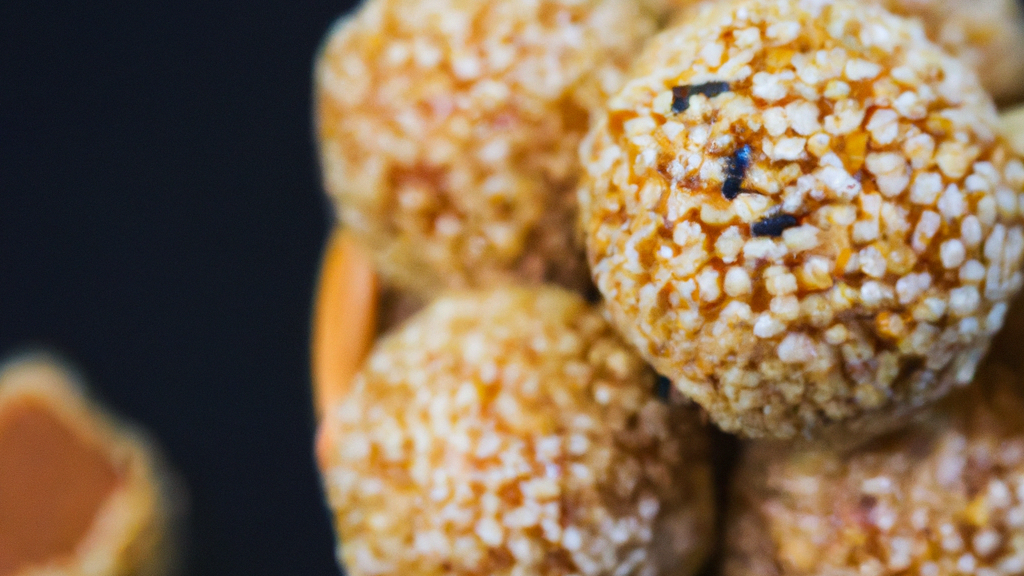 Num Ka Nhuy (នំកាឌួយ) – Reisbällchen mit Sesam image