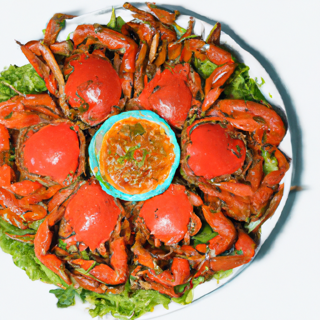 Kdam Chha (ក្តាមឆា) – Gebratene Krabben mit Knoblauch
